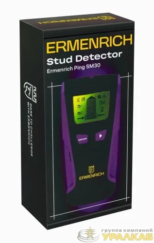 Детектор проводки Ping SM30 фиолет. Ermenrich 