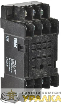Разъем модульный РРМ78/4(PYF14A) для РЭК78/4(MY4) IEK RRP20D-RRM-4