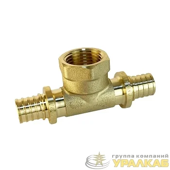 Тройник надвижной с переходом на вн. р. 16(2.2)х3/4дюймх16(2.2)(120/5) К VALFEX 