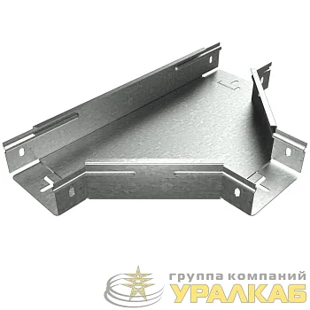 Отвод для лотка Т-образ. 100х50 сталь 0.8мм "ПЛЮС" TDplus50-100 КМ PL0558