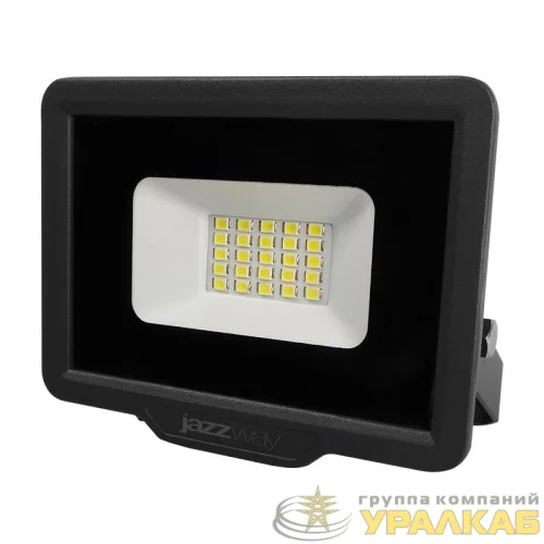 Прожектор светодиодный PFL-C3 20Вт 6500К IP65 ДО закален. прозр. стекло JazzWay 5023543A детальная картинка