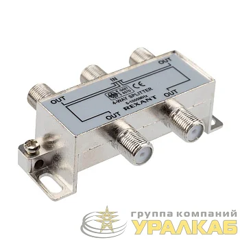 Делитель ТВ "краб" х4 под F разъем 5-1000 МГц Rexant 