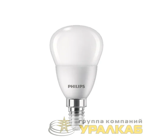 Лампа светодиодная Ecohome LED Lustre 5Вт 500лм E14 840 P46 Philips 929002970037 детальная картинка