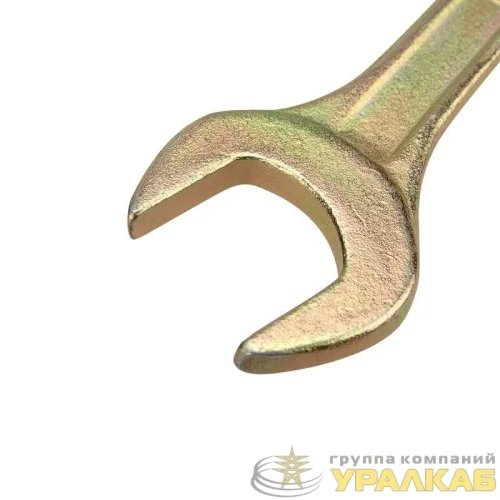 Ключ рожковый 19х22мм желт. цинк Rexant 