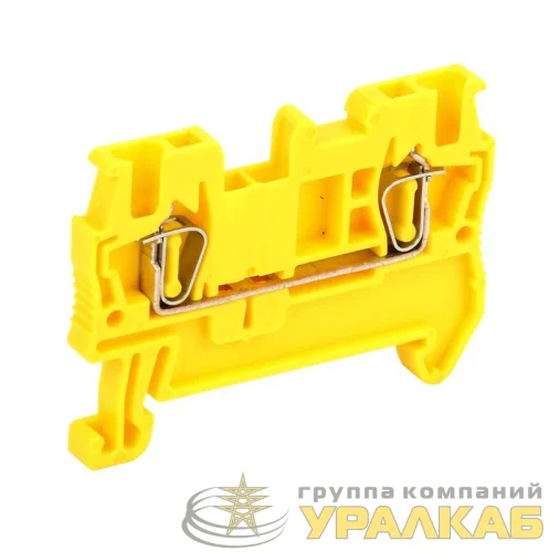 Клемма пружинная КПИ 2в-1.5 17.5А желт. IEK YZN11-001-K05 детальная картинка