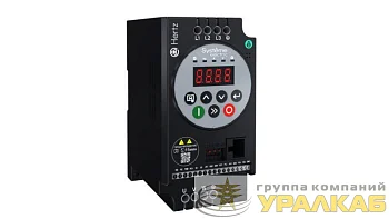 Преобразователь частоты STV050 Hertz 1.5кВт 380В ЭМС С3 + LED панель оператора SE STV050U15N4
