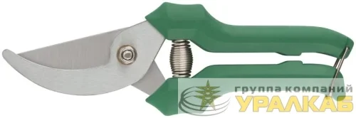 Секатор режущие кромки внахлест лезвия нерж. сталь пластиковые ручки 205мм FIT 