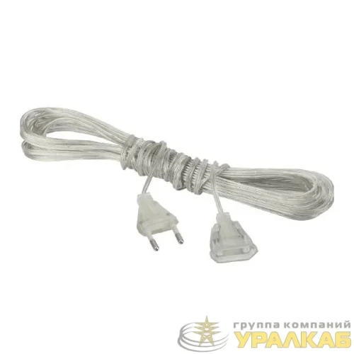 Удлинитель для гирлянд GE-5 прозр. 5м ФАZА 