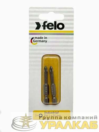 Бита крестовая Industrial E6.3 PH 1х50 (блист.2шт) FELO 03201536 детальная картинка