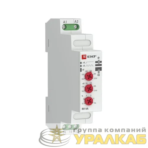 Реле напряжения RV-5A (паралл. подкл.) EKF rv-5a детальная картинка