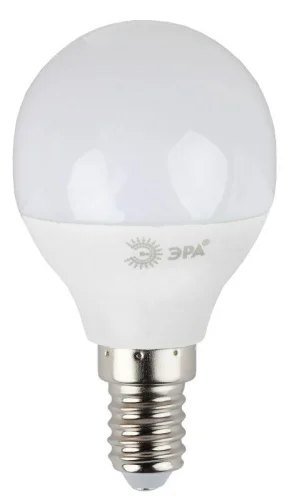 Лампа светодиодная P45-7W-860-E14 шар 560лм ЭРА Б0031401 детальная картинка