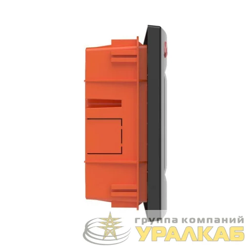 Щиток встраиваемый 8мод. IP41 черн. DKC 