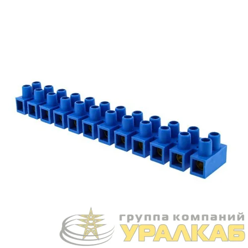 Колодка клеммная 6мм 5А полистирол син. EKF plc-KK-6-5-ps-s детальная картинка