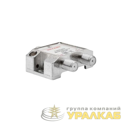 Делитель ТВ "краб" х2 под F разъем 5-2500 МГц "СПУТНИК" Rexant 