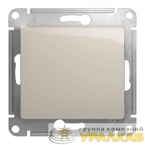 Переключатель проходной 1-кл. СП Glossa 10А IP20 (сх. 6) 10AX механизм молочн. SE GSL000961 детальная картинка