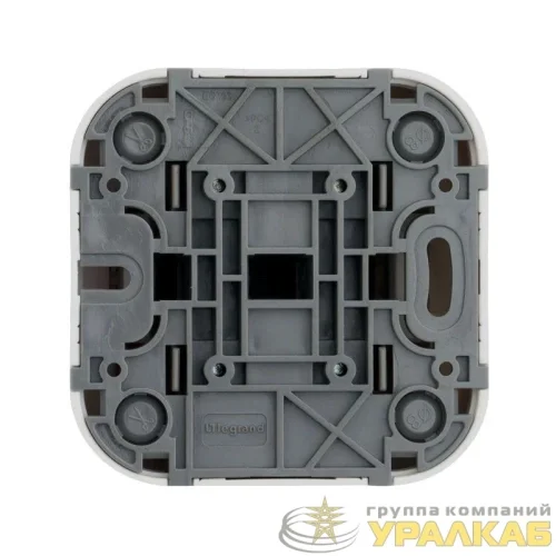 Выключатель 2-кл. ОП Quteo 10А IP20 10AX бел. IEK 