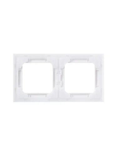 Рамка Levit 2п бел./ледяной ABB 2CHH015020A6001 детальная картинка