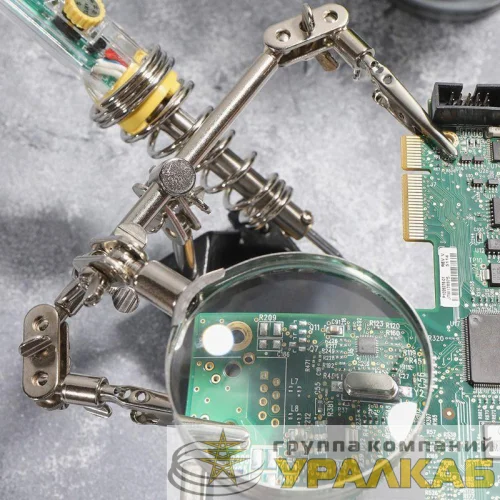 Подставка под паяльник "Третья рука" Rexant 12-0252 детальная картинка