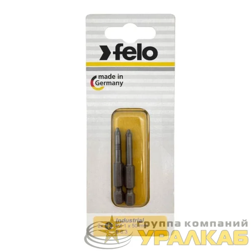 Бита крестовая PZ 1х50 Industrial (блист.2шт) FELO 03101536 детальная картинка