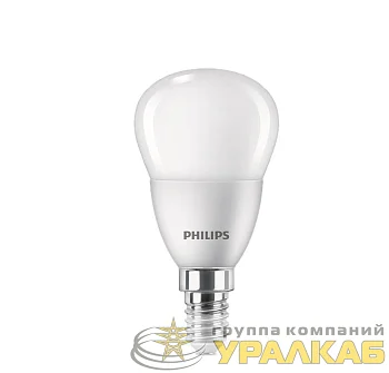 Лампа светодиодная Ecohome LED Lustre 5Вт 500лм E14 840 P46 Philips 929002970037