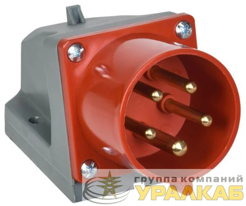 Вилка электрическая наружн. уст. 32А 3P+PE+N 380В IP44 ССИ-525 IEK PSR52-032-5 детальная картинка