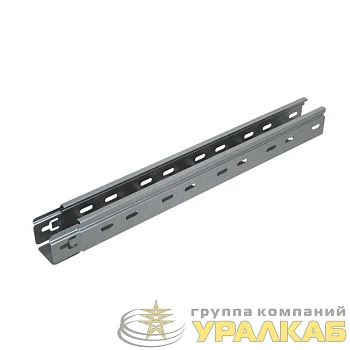 Лоток листовой перфорированный 50х50 L3000 сталь 0.55мм "БЫСТРЫЙ МОНТАЖ ПЛЮС" LPplus50-50-0.55-3000 оцинк. КМ PL0195