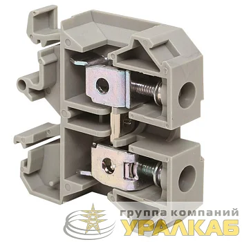 Колодка клеммная JXB-6/35 (50а) сер. EKF plc-jxb-6/35gy