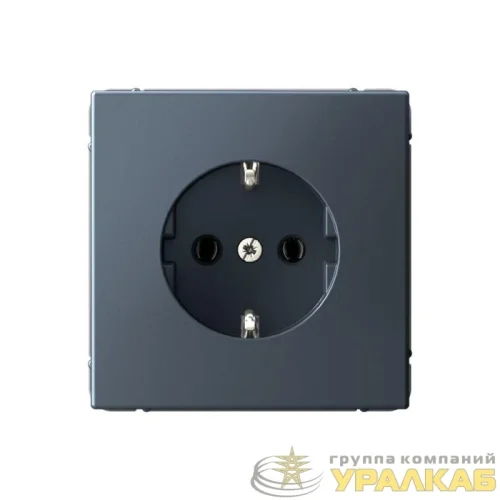 Розетка ArtGallery 16А с заземл. механизм грифель SE 