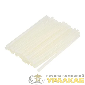 Стержень клеевой d11.3мм L270мм t-85град.C вязкость 18.000Pa.s 1кг прозр. Rexant 