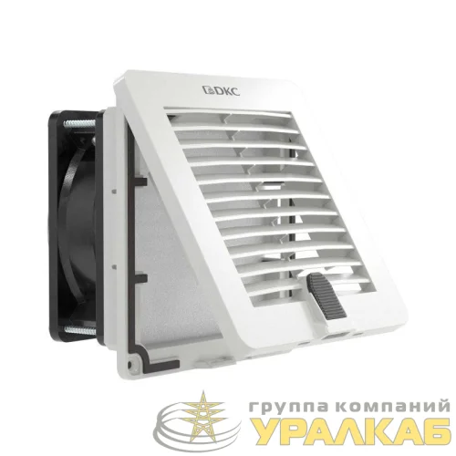 Вентилятор с решеткой и фильтром 44/46куб.м/ч 230В IP54 DKC R5RV12230 детальная картинка