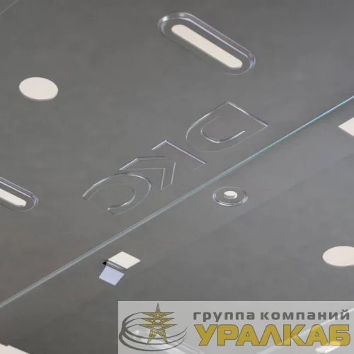 Лоток листовой перфорированный 100х100 L3000 сталь 1мм цинк-ламель DKC 