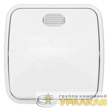 Выключатель 1-кл. ОП Минск 10А IP20 с индикатором бел. Basic EKF 