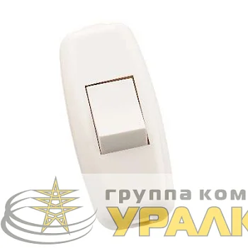 Выключатель для бра Accessories навесной бел./бел. LEZARD 715-1100-611