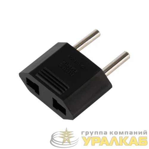 Переходник сетевой плоский "Тефаль" черн. (инд. упак.) PROCONNECT 11-1042-9 детальная картинка
