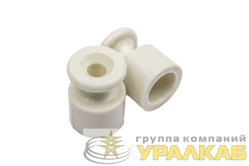 Изолятор ОП пластик сл. кость (уп.100шт) Bironi B1-551-211-100 детальная картинка