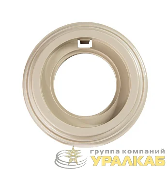Рамка 1-м Лизетта ретро ABS-пластик сл. кость Bironi BF1-610-211