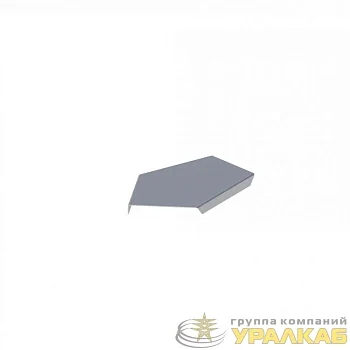 Крышка для лотка углового осн.100 сталь 1мм ЛМсК-135Г цУТ1.5 СОЭМИ 