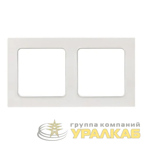 Рамка 2-м Стокгольм бел. PROxima EKF EXM-G-303-10 детальная картинка