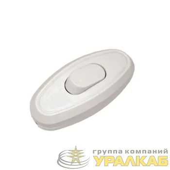 Переключатель бра 6А 250В (еврослот) бел. UNIVersal А106