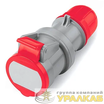 Розетка кабельная 16А 400В 3P+E IP44 DKC DIS3131646