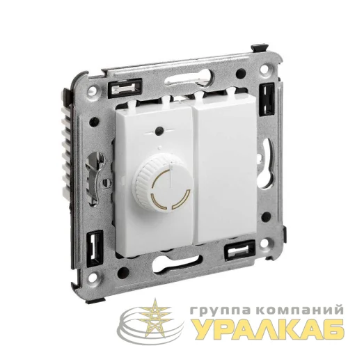 Диммер поворотный СП Avanti "Белое облако" DKC 4400133 детальная картинка