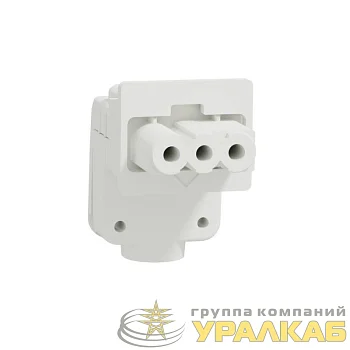 Мини-коннектор "МАМА" Unica System+ угловой (уп.5шт) SchE INS44306