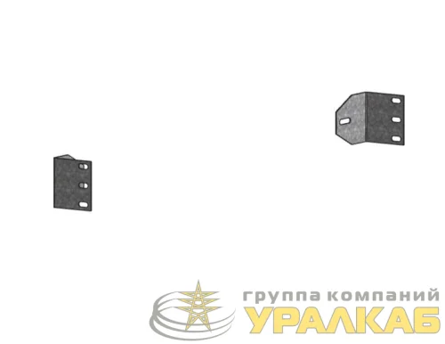 Комплект кронштейнов для DIN-рейки для ВРУ Unit (уп.2шт) PROxima EKF mb-15-kd детальная картинка
