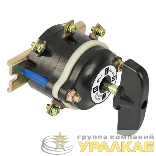 Выключатель пакетный 1-кл. 16А IP00 ПВ2-16 М3 исп.3 черн. EKF pv-2-16-3 детальная картинка