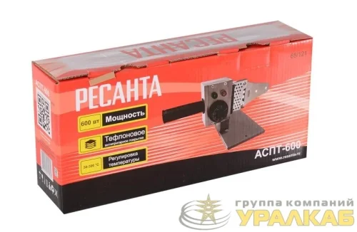 Аппарат для сварки ПВХ труб АСПТ-600 Ресанта 