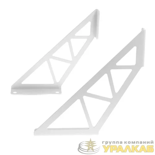 Кронштейн в стиле лофт для крепления полок настенный бел. Rexant 