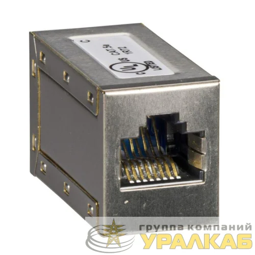 Разъем RJ45 розеточная часть/розеточная часть (уп.5шт) SchE TRV00870 детальная картинка