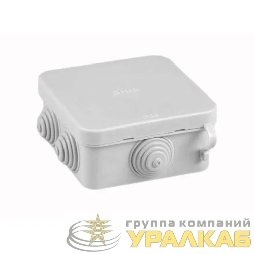 Коробка распределительная ОП 85х85х40мм IP55 HEGEL КР2603 детальная картинка