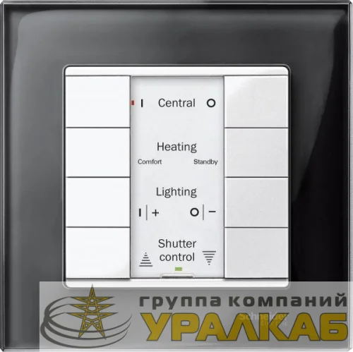 Выключатель 4-кн. СП SM PLUS полярно блестящий бел. SchE MTN617419 детальная картинка