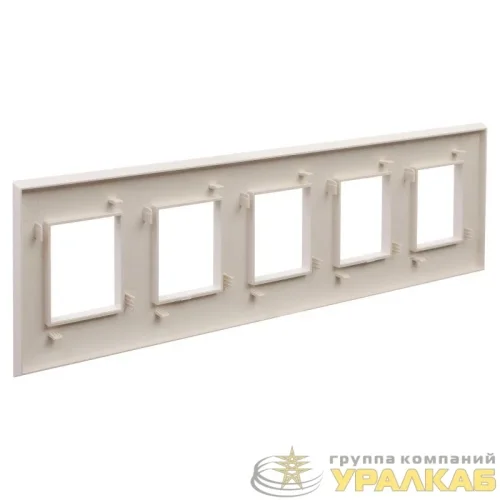 Рамка 5-м 10мод. Avanti "Ванильная дымка" DKC 